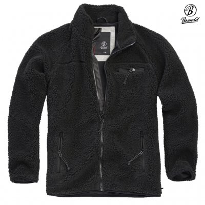 Brandit Teddyfleece Jakke - sort