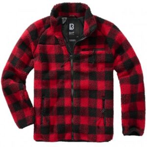 Brandit Teddyfleece Jakke - Red