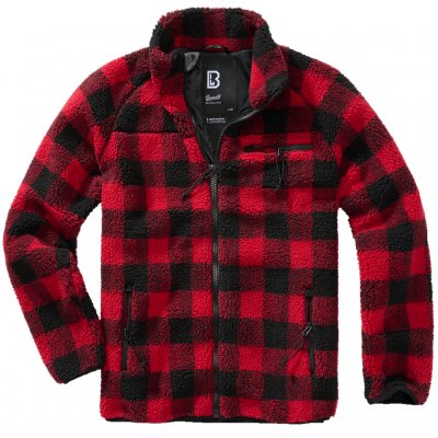 Brandit Teddyfleece Jakke - Red