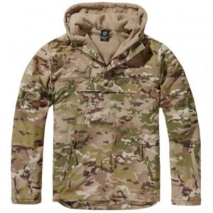 Brandit Anorak vindtæt og vandafvisende Taktisk camo