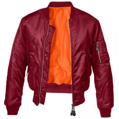 Amerikansk Bomberjakke - Burgandy