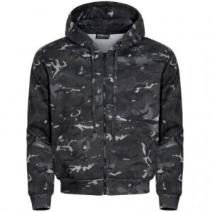 Brittisk Hoodie - BTP Black Camo