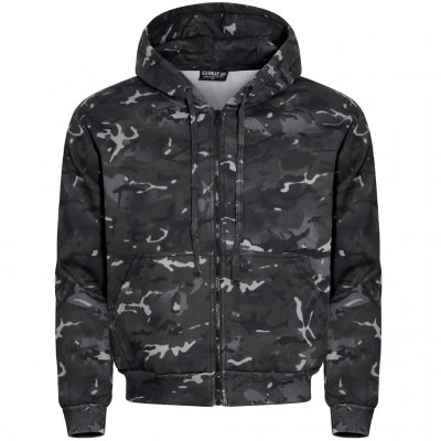 Brittisk Hoodie - BTP Black Camo