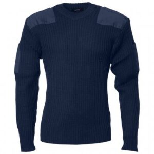 Original britiske M/87 NATO Pullover marineblå