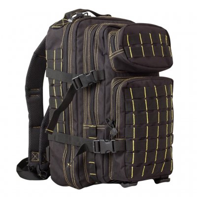 Brittisk Cadet Ryggsäck - 30ltr Svart/Gul