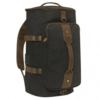 Rothco Convertible Canvas Duffle / Rygsæk - Dark Gray