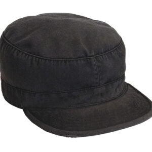 Sort VINTAGE Træthed Cap