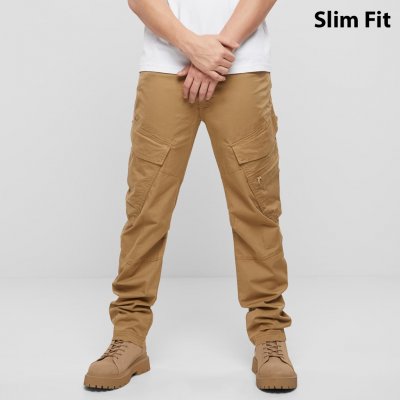 Herre - Adven Slimfit Cargo Bukser - Camel