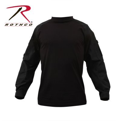 Amerikansk Rothco Combat Shirt - Svart