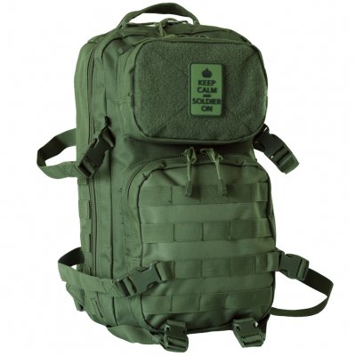Brandit Cooper rygsæk Keep Calm - Green