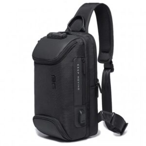 Kaka Crossbody Sling Bag for men - Black