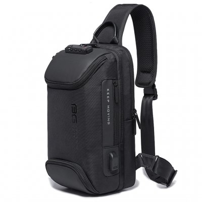 Kaka Crossbody Sling Bag for men - Black