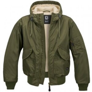 Brandit CWU Jakke With Fur - Olive