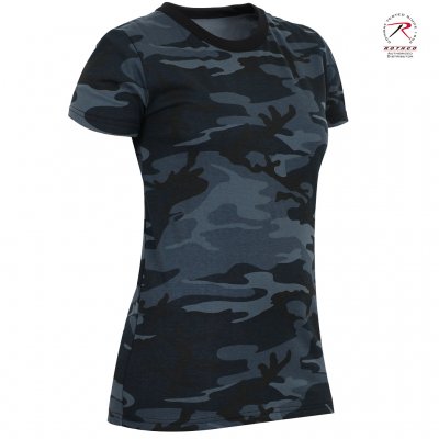 Rothco Women´s T-Shirt - Midnight Blue Camo