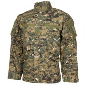 Max Fuchs ACU Jakke Digital Woodland