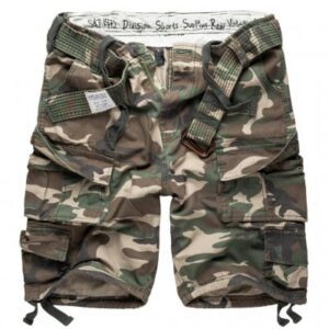 Surplus Raw Vintage Division Shorts - Woodland Camo