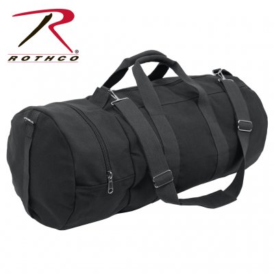 Rothco Sportstaske - kan forlænges - 45 liter - Sort