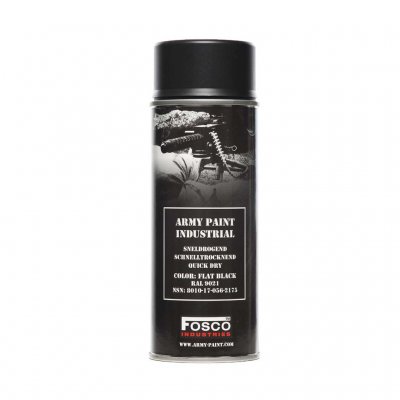 Fosco Industries® Army Paint 400 ml - Black