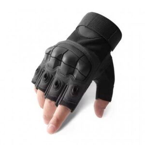 Nordic Army Tactical Gloves Fingerless- Black