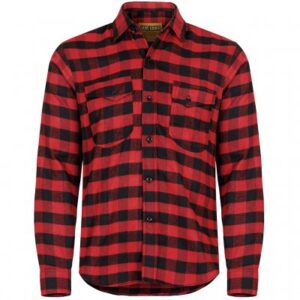 Nordic Army Flannel Shirt - Rutig Red Check