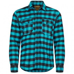 Nordic Army Flannel Shirt - Skyblue