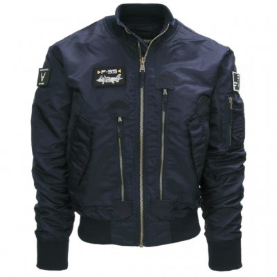 F-35 Flight MA-1 Bomberjacka - Marinblå