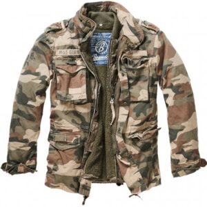 Brandit M65 Giant Jakke - Lys Woodland