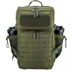 Nordic Army Laser Cut Gym Backpack - Army Green - 45Liter