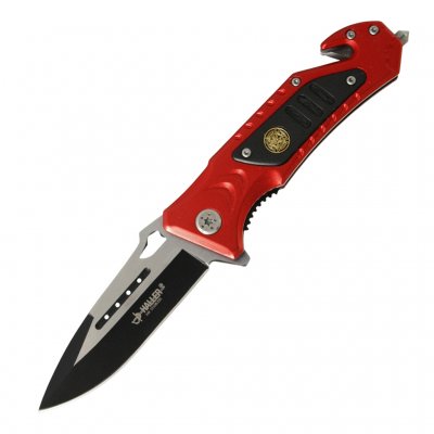 Haller Räddningskniv - Röd