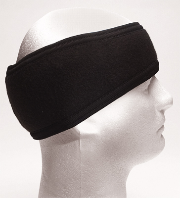 DOUBLE LAYER POLYPRO HEADBAND-BLACK