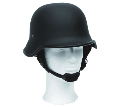 Tysk The World War II Combat Hjälm Svart