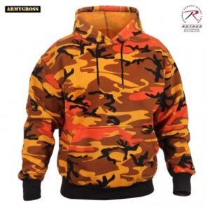 Rothco Hoodie - Orange Camo
