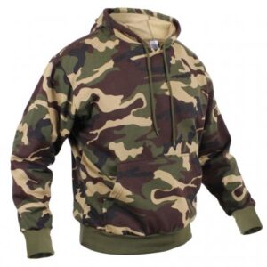 Rothco Hoodie - Woodland Camo