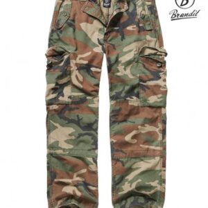 Brandit Hudson Bukser - Woodland Camo