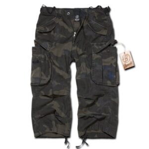 Brandit Industry 3/4 Vintage Shorts Darkcamo