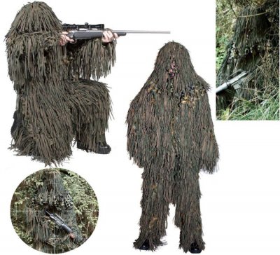 Jackal SNIPER ghillie suits woodland camo