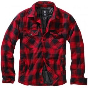 Brandit Lumberjacka Fodrad - Red Rutigt Mönster