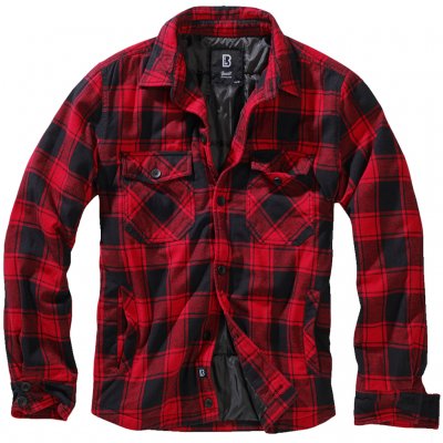 Brandit Lumberjacka Fodrad - Red Rutigt Mönster