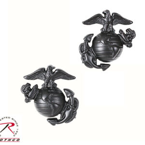 Amrikansk Dæmpet MARINE CORP Globe & ANCHOR metal etiket