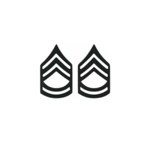 SGT. FIRST CLASS SUBDUED INSIGNIA