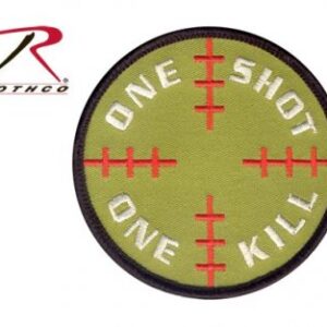 ROTHCO SNIPER PATCH WITH HOOK BACK