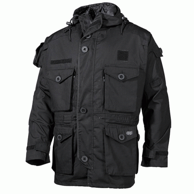 Max Fuch Commando Jacka Smock Svart