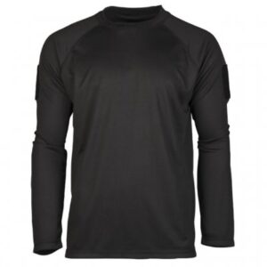 OD TACTICAL LONG SLEEVE SHIRT QUICKDRY - Black