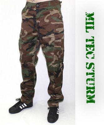 Sturm U. S. BDU Bukser Woodland Camo