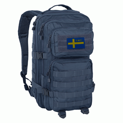 Mil-Tec® Assault SWE Patch Rygsæk 25L - Navy Blue