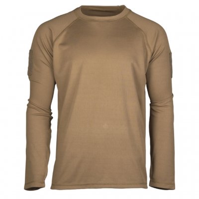 TACTICAL LONG SLEEVE SHIRT QUICKDRY - Coyote Brun