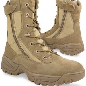 Mil Tec Støvler SWAT 2 Side Zip - Coyotebrun