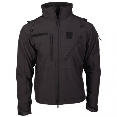 Miltec SCU 14 Softshell Jakke - Sort
