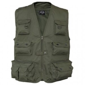 Miltec Fishing vest - Olive