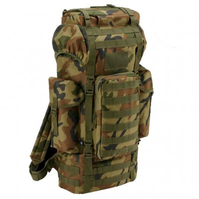 Brandit Combat Rygsæk MOLLE - Woodland Camo